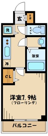 ルクレ上北沢ルネサンスコートの物件間取画像